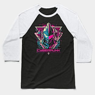 Cyberpunk Logo Baseball T-Shirt